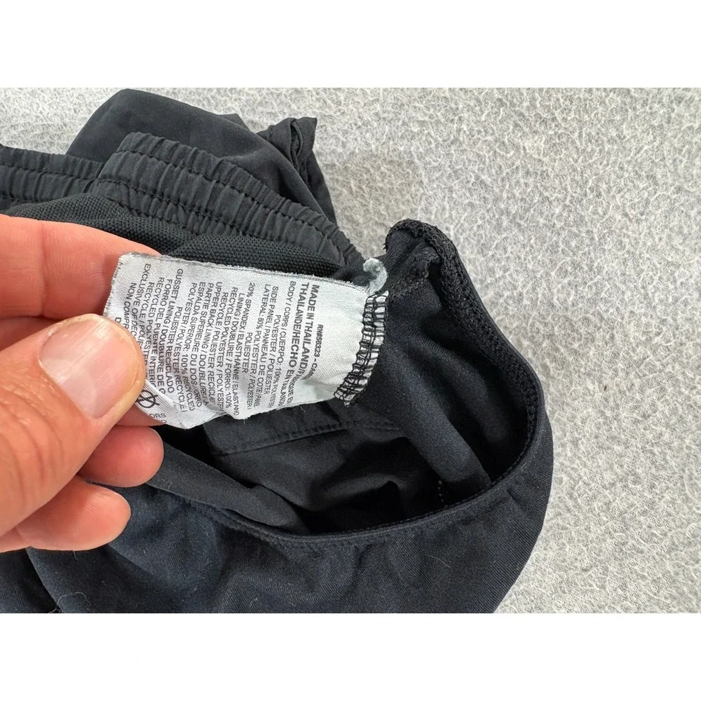 Nike Dri Fit Lined Light Weight Running Shorts (Women's Medium) Black - 3